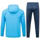 Manchester City Träningsjacka Hoodie-dräkt 2025/26 Blå