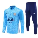 Manchester City Träningströjasats Quarter-Zip 2025/26 Blå