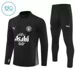 Manchester City Träningströjasats Quarter-Zip Barn 2025/26 Svart