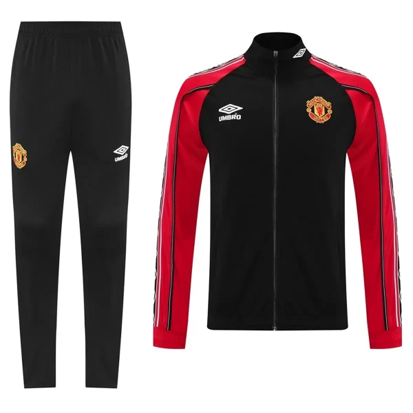 Manchester United Träningsjacka kostymer 2025/26 Svart