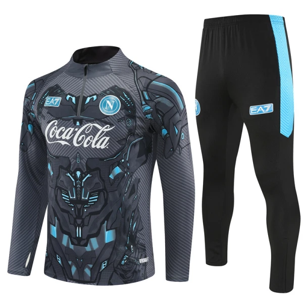Napoli Träningströjasats Quarter-Zip 2025/26 Svart