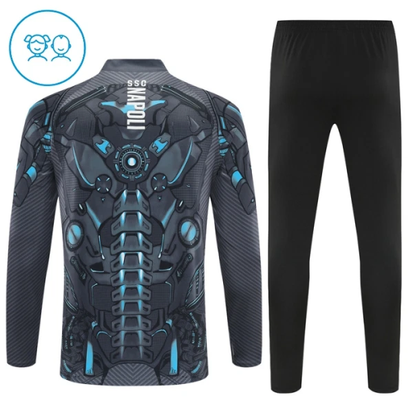 Napoli Träningströjasats Quarter-Zip Barn 2025/26 Svart