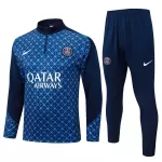 Paris Saint-Germain Träningströjasats Quarter-Zip 2025/26 Blå