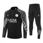 Paris Saint-Germain Träningströjasats Quarter-Zip 2025/26 Svart