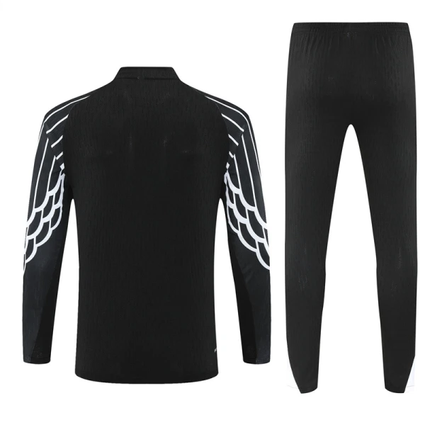 Paris Saint-Germain Träningströjasats Quarter-Zip 2025/26 Svart