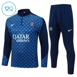 Paris Saint-Germain Träningströjasats Quarter-Zip Barn 2025/26 Blå Paris Saint-Germain Träningströjasats Quarter-Zip Barn 2025/26 Blå