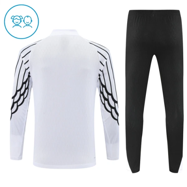 Paris Saint-Germain Träningströjasats Quarter-Zip Barn 2025/26 Vit