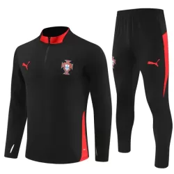 Portugal Träningströjasats Quarter-Zip 2025/26 Svart Portugal Träningströjasats Quarter-Zip 2025/26 Svart