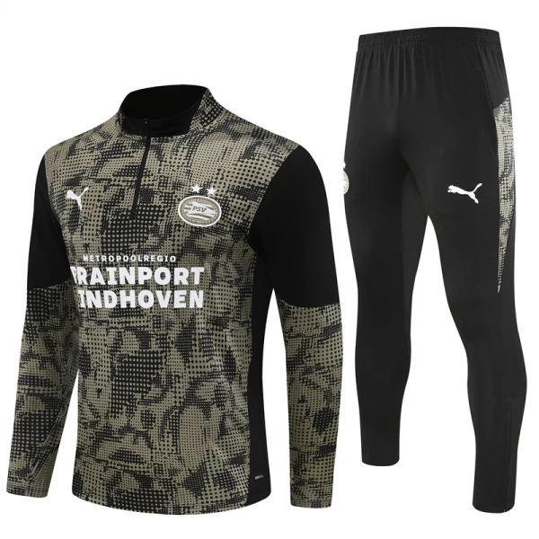PSV Eindhoven Träningströjasats Quarter-Zip 2025/26 Svart