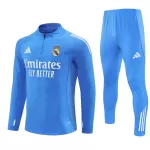Real Madrid Träningströjasats Quarter-Zip 2025/26 Blå
