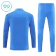 Real Madrid Träningströjasats Quarter-Zip Barn 2025/26 Blå