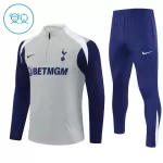 Tottenham Hotspur Träningströjasats Quarter-Zip Barn 2025/26 Grå