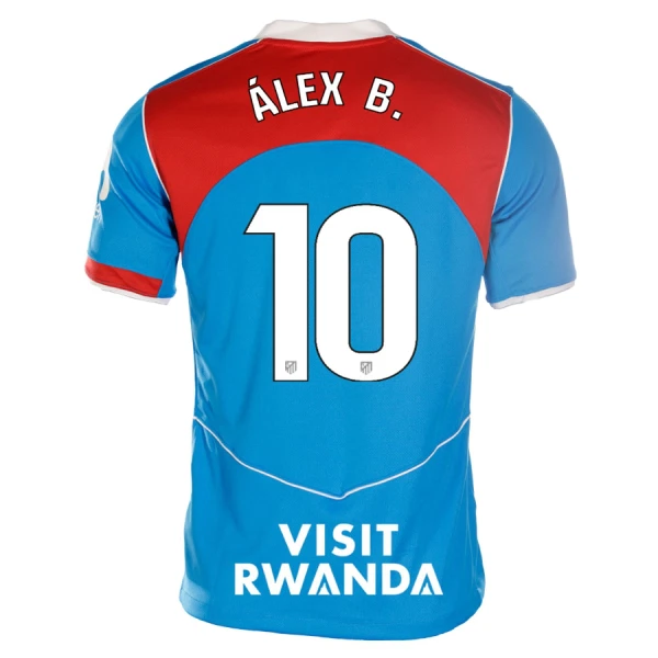 Atlético Madrid Alex B. 10 Fotbollströja Tredje 2025/26