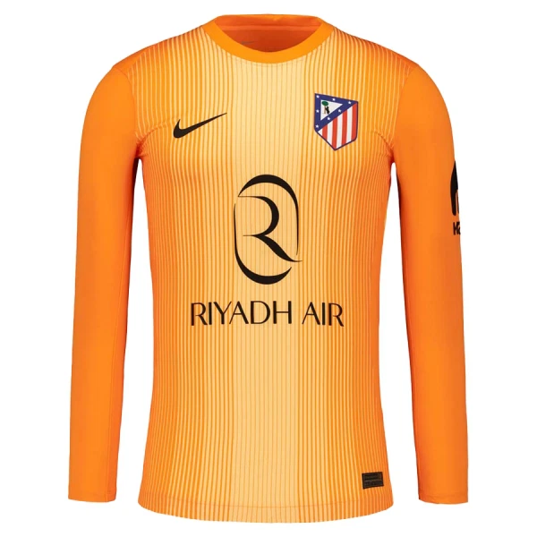 Atlético Madrid Målvakt Fotbollströja 2025/26 Orange Långärmad