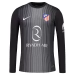 Atlético Madrid Målvakt Fotbollströja 2025/26 Svart Långärmad