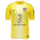 Atlético Madrid Målvakt Fotbollströja Barn 2025/26 Gul
