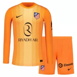 Atlético Madrid Målvakt Fotbollströja Barn 2025/26 Orange Långärmad Atlético Madrid Målvakt Fotbollströja Barn 2025/26 Orange Långärmad
