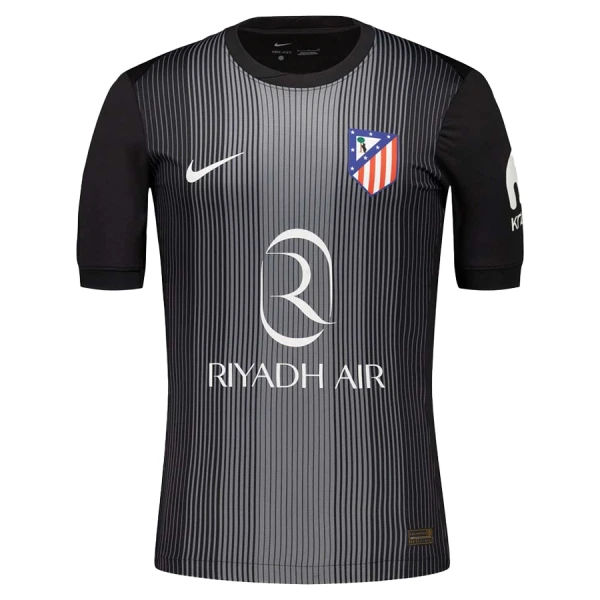 Atlético Madrid Oblak 13 Målvakt Fotbollströja 2025/26 Svart