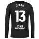 Atlético Madrid Oblak 13 Målvakt Fotbollströja 2025/26 Svart Långärmad Atlético Madrid Oblak 13 Målvakt Fotbollströja 2025/26 Svart Långärmad