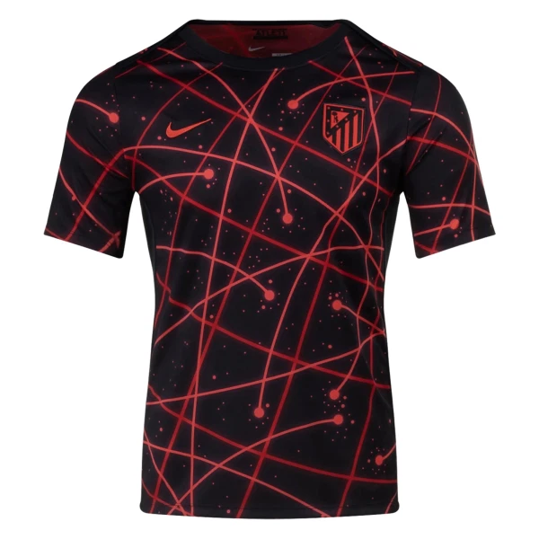 Atlético Madrid Pre-Match Fotbollströja 2025/26 Svart