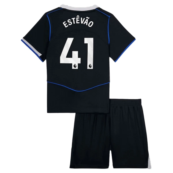 Chelsea Estevao 41 Fotbollströja Barn Tredje 2025/26