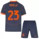 Inter Milan Barella 23 Fotbollströja Barn Tredje 2025/26