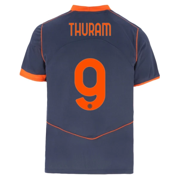 Inter Milan Thuram 9 Fotbollströja Tredje 2025/26