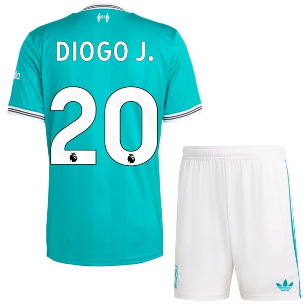 Liverpool Diogo J 20 Fotbollströja Barn Tredje 2025/26