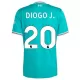 Liverpool Diogo J 20 Fotbollströja Tredje 2025/26