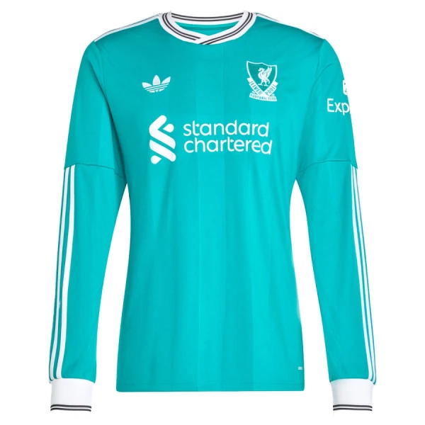 Liverpool Fotbollströja Tredje 2025/26 Långärmad