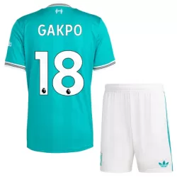 Liverpool Gakpo 18 Fotbollströja Barn Tredje 2025/26 Liverpool Gakpo 18 Fotbollströja Barn Tredje 2025/26