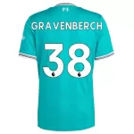 Liverpool Gravenberch 38 Fotbollströja Tredje 2025/26