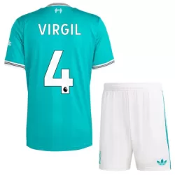 Liverpool Virgil 4 Fotbollströja Barn Tredje 2025/26 Liverpool Virgil 4 Fotbollströja Barn Tredje 2025/26