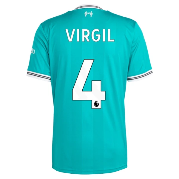 Liverpool Virgil 4 Fotbollströja Barn Tredje 2025/26