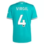 Liverpool Virgil 4 Fotbollströja Tredje 2025/26