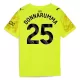 Manchester City Gianluigi Donnarumma 25 Målvakt Fotbollströja 2025/26 Gul
