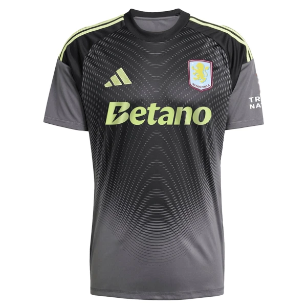 Aston Villa Målvakt Fotbollströja 2025/26 Svart