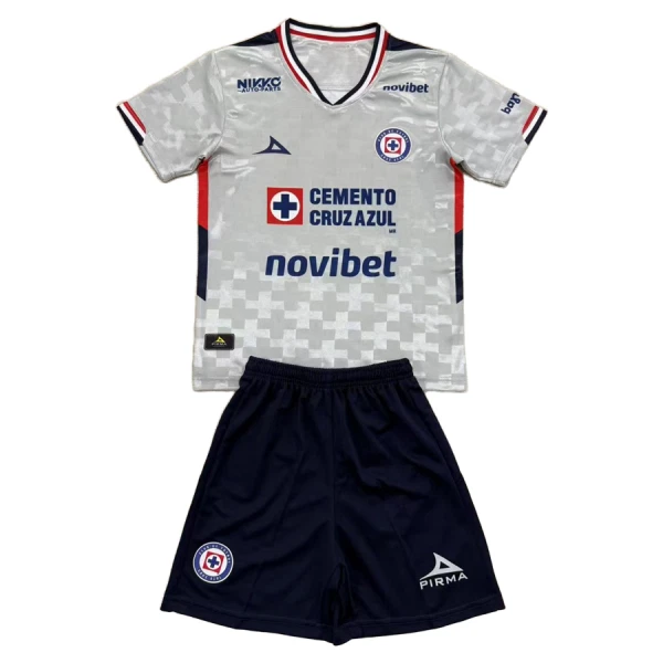 Cruz Azul Fotbollströja Barn Borta 2025/26
