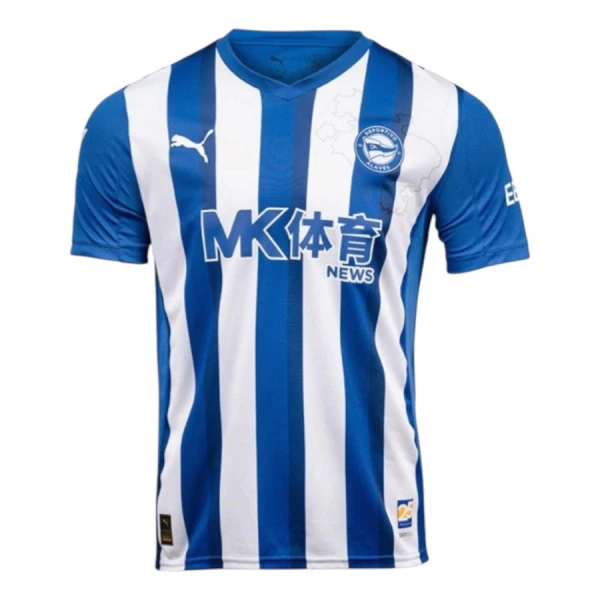 Deportivo Alavés Fotbollströja Hemma 2025/26