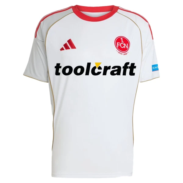 FC Nurnberg Fotbollströja Borta 2025/26 FC Nurnberg Fotbollströja Borta 2025/26