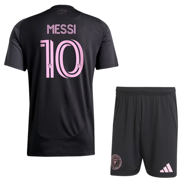 Inter Miami CF Messi 10 Fotbollströja Barn Borta 2025/26 Inter Miami CF Messi 10 Fotbollströja Barn Borta 2025/26