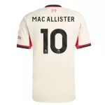 Liverpool Mac Allister 10 Fotbollströja Borta 2025/26