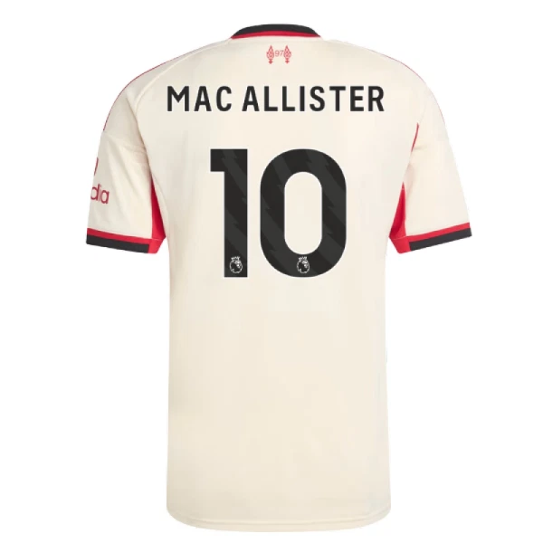 Liverpool Mac Allister 10 Fotbollströja Borta 2025/26
