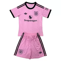 Manchester United Målvakt Fotbollströja Barn 2025/26 Rosa Manchester United Målvakt Fotbollströja Barn 2025/26 Rosa