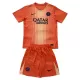 Paris Saint-Germain Målvakt Fotbollströja Barn 2025/26 Orange