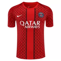 Paris Saint-Germain Pre-Match Fotbollströja 2025/26 Röd Paris Saint-Germain Pre-Match Fotbollströja 2025/26 Röd