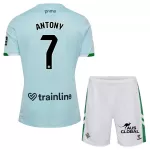 Real Betis Antony 7 Fotbollströja Barn Borta 2025/26