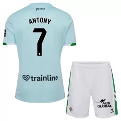 Real Betis Antony 7 Fotbollströja Barn Borta 2025/26 Real Betis Antony 7 Fotbollströja Barn Borta 2025/26