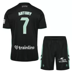 Real Betis Antony 7 Fotbollströja Barn Tredje 2025/26 Real Betis Antony 7 Fotbollströja Barn Tredje 2025/26