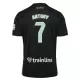 Real Betis Antony 7 Fotbollströja Barn Tredje 2025/26